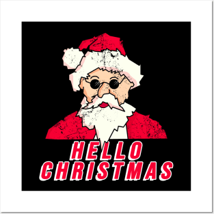 Hello, welcome christmas Posters and Art